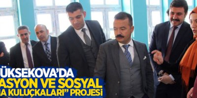 Yüksekova’da “İnovasyon ve Sosyal Kalkınma Kuluçkaları” projesi