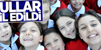 1 Nisan Pazartesi günü okullar tatil edildi