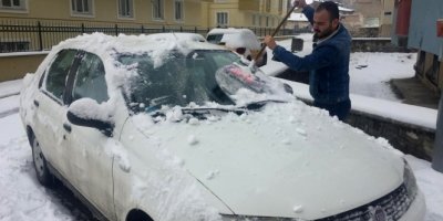 Erzurum baharda kara teslim