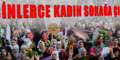 Binlerce Kadın Sokağa Çıktı