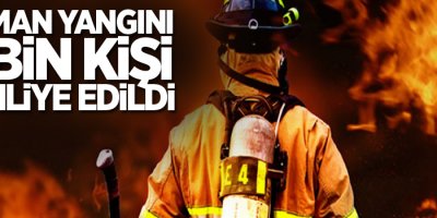 Çin'de orman yangını: 6 bin kişi tahliye edildi