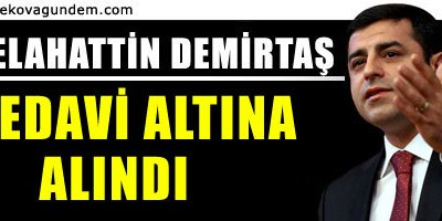 Demirtaş tedavi altına alındı