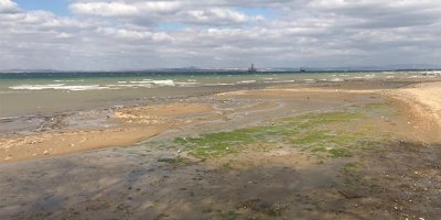 Yalova'da deniz suyu 20 metre çekildi