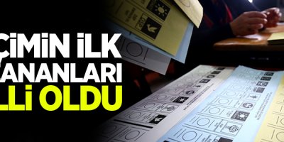 Seçimin ilk kazananları belli oldu