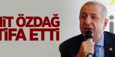 Ümit Özdağ Genel Başkan Yardımcılığı'ndan istifa etti