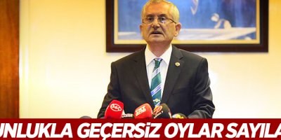 YSK Başkanı Güven: 'Çoğunlukla geçersiz oylar sayılacak'