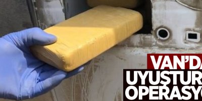 Van'da uyuşturucu operasyonu