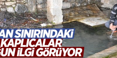 İran sınırındaki kaplıcalar, yoğun ilgi görüyor