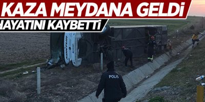 Otobüs şarampole devrildi: 2 ölü, çok sayıda yaralı var
