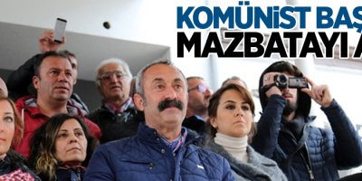 Komünist Başkan mazbatayı aldı