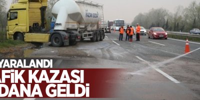 Yolcu otobüsü devrildi: 30 yaralı