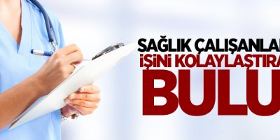 Sağlık çalışanlarının işini kolaylaştıracak buluş