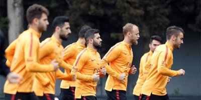 Galatasaray Fenerbahçe maçı hazırlıklarını sürdürdü!