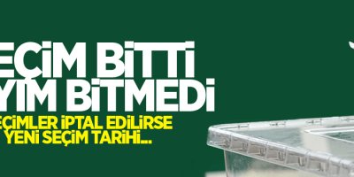 İki hafta oldu sayım bitmedi!