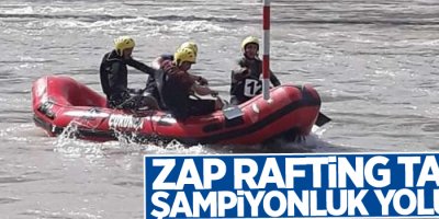 Zap Rafting Takımı şampiyonluk yolunda