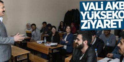 Vali Akbıyık’ın Yüksekova ziyareti