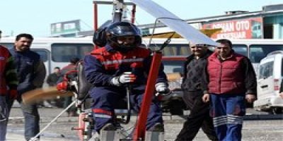 Vankopter uçuşa hazır