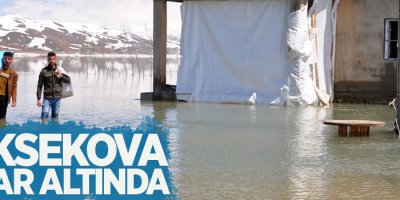 Yüksekova sular altında