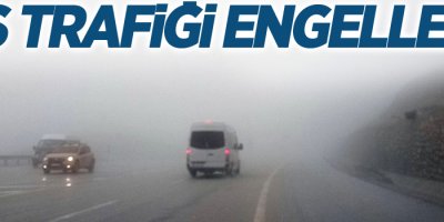 Van' sis trafiği etkiledi