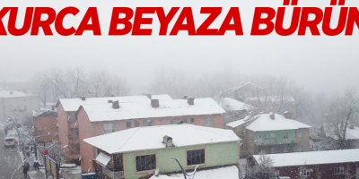 Çukurca beyaza büründü