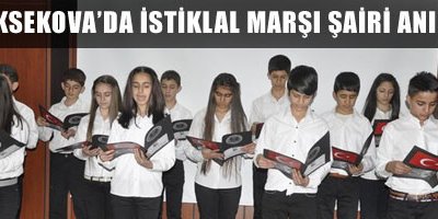 Yüksekova'da İstiklal Marşı Şairi Anıldı
