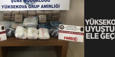 Yüksekova'da şüpheli bir araçta uyuşturucu ele geçirildi