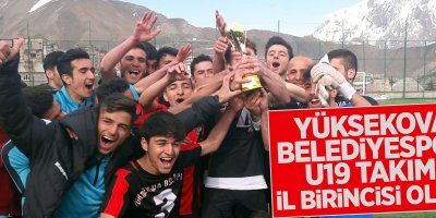 Yüksekovalı ekip il birincisi oldu