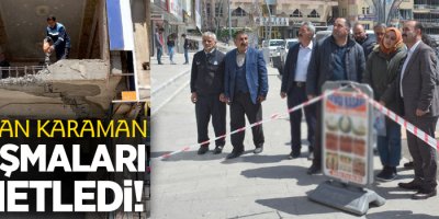 Eş Başkan Karaman çalışmaları denetledi!