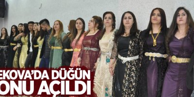 Yüksekova’da düğün sezonu açıldı