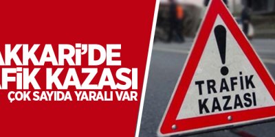 Hakkari’de trafik kazası: 5 yaralı