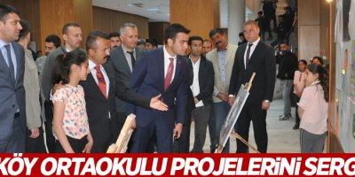 Kadıköy Ortaokulu projelerini sergiledi