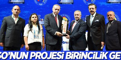 YÜTSO’nun projesi birincilik getirdi
