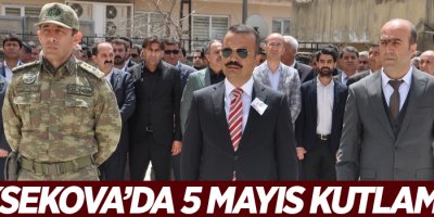 Yüksekova'da 5 mayıs kutlaması
