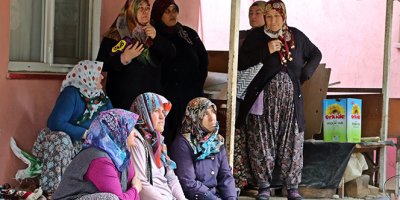 Mahalleliyi korkutan ev yangını