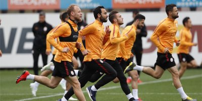 Galatasaray taktik çalıştı