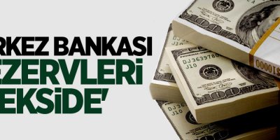 'Merkez Bankası rezervleri ekside'