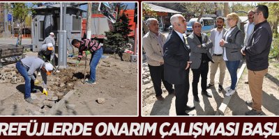 Orta Refüjlerde onarım çalışması başlatıldı