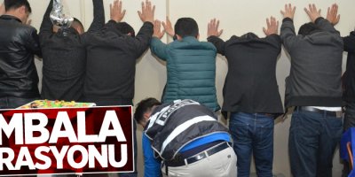 Van'da tombala operasyonu