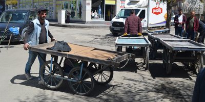 El arabacılarının zorlu yaşam mücadelesi