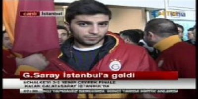 Galatasaray Türkiye'ye döndü
