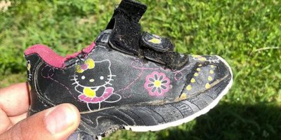 Küçük Nurcan'ın ayakkabısı bulundu