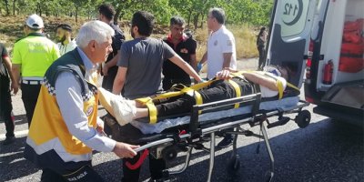 Suriyeli öğrencileri taşıyan minibüs takla attı: 12 yaralı