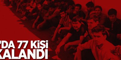 Van’da 77 kaçak göçmen yakalandı