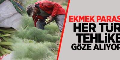 Ekmek parası için her türlü tehliyeki göze alıyorlar