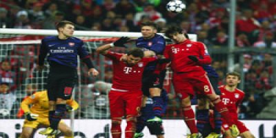 Arsenal oynadı, Bayern turladı