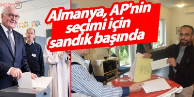 Almanya, AP'nin seçimi için sandık başında