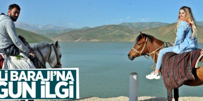 Dilimli Barajı'na yoğun ilgi