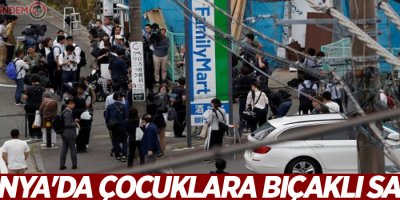 Japonya'da çocuklara bıçaklı saldırı
