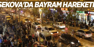 Yüksekova'da bayram hareketlilği