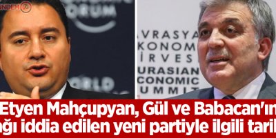 Etyen Mahçupyan, Gül ve Babacan'ın kuracağı iddia edilen yeni partiyle ilgili tarih verdi